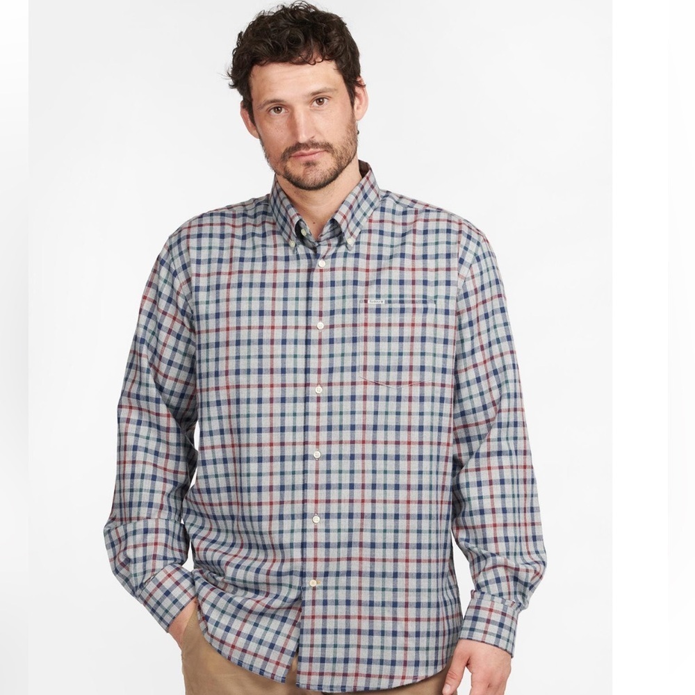 Barbour Barbour Coll Thermo-Tech Button-Down Shirt Size XXL Excellent Condition!